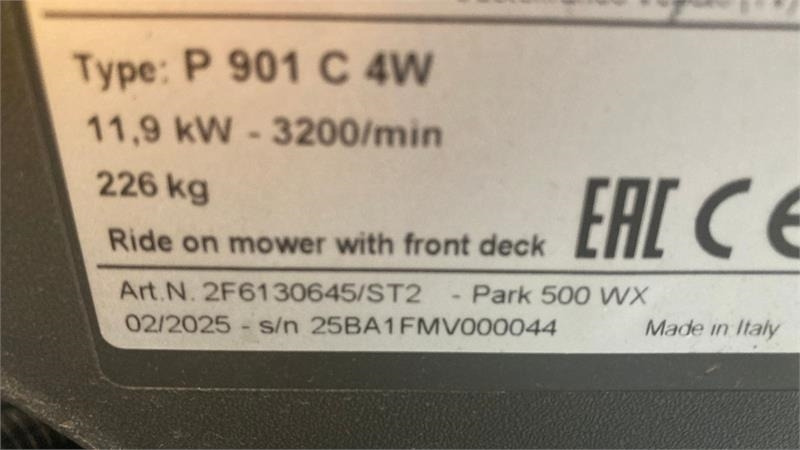 Stiga Park 500WX 4WD inkl. 100 Combi Q plus  - 정원 모어 : 사진 4 Stiga Park 500WX 4WD inkl. 100 Combi Q plus  - 정원 모어 : 사진 4