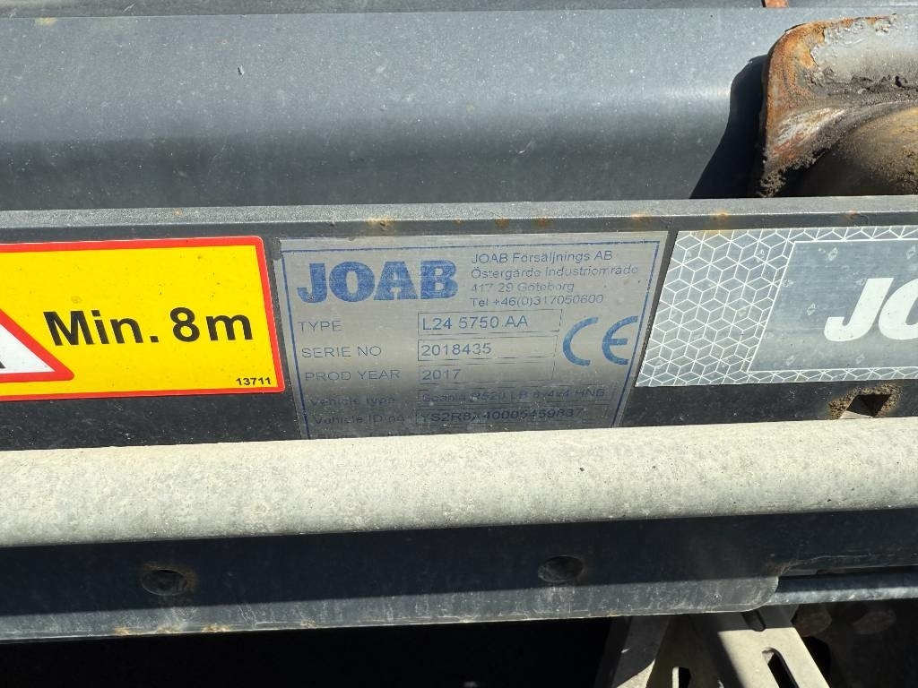 Scania R520LB8X4*4HNB - 후크 리프트 트럭 : 사진 4 Scania R520LB8X4*4HNB - 후크 리프트 트럭 : 사진 4