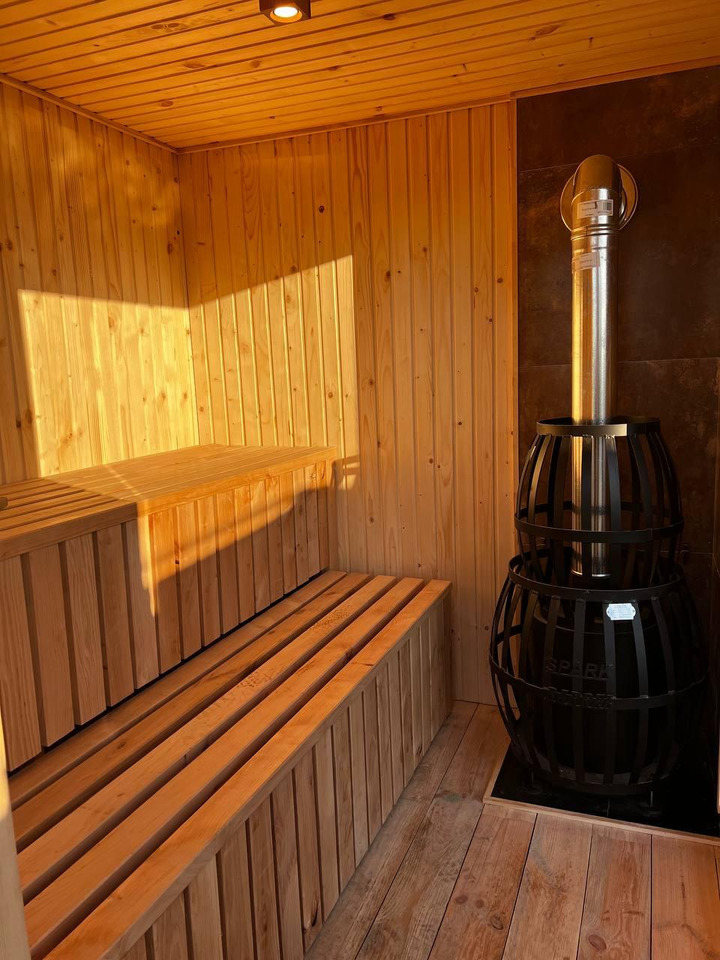 IDEX Sauna 200x220x200 cm – Compact Outdoor or Indoor Sauna Cabin Mobile Sauna - 본체/ 컨테이너 교체 : 사진 4 IDEX Sauna 200x220x200 cm – Compact Outdoor or Indoor Sauna Cabin Mobile Sauna - 본체/ 컨테이너 교체 : 사진 4