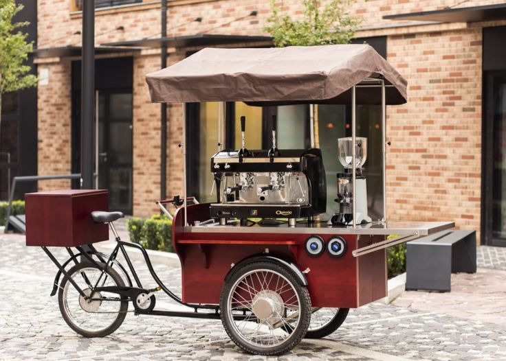 Rower | Catering Bike | Gastronomiefahrrad | Vélo Basic - 자판기 트레일러 : 사진 1 Rower | Catering Bike | Gastronomiefahrrad | Vélo Basic - 자판기 트레일러 : 사진 1