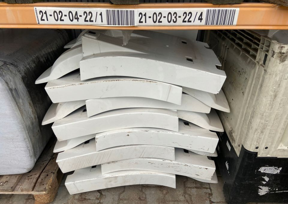 Błotnik Volvo FH 4 euro 6 nadkole chlapacz - 펜더 트럭 용 : 사진 3 Błotnik Volvo FH 4 euro 6 nadkole chlapacz - 펜더 트럭 용 : 사진 3