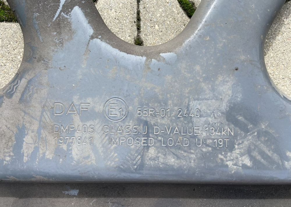 Płyta montażowa pod siodło DAF łapy Jost 150mm SK 0010056 - 예비 휠 커플링 트럭 용 : 사진 3 Płyta montażowa pod siodło DAF łapy Jost 150mm SK 0010056 - 예비 휠 커플링 트럭 용 : 사진 3