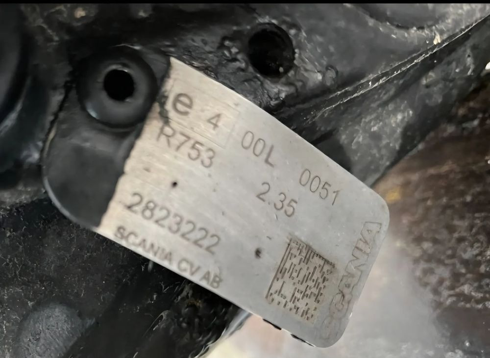 SCANIA R S MOST TYLNY KOMPLETNY DYFERENCJAŁ R753 2.35 2823222 - 뒷 차축 트럭 용 : 사진 3 SCANIA R S MOST TYLNY KOMPLETNY DYFERENCJAŁ R753 2.35 2823222 - 뒷 차축 트럭 용 : 사진 3