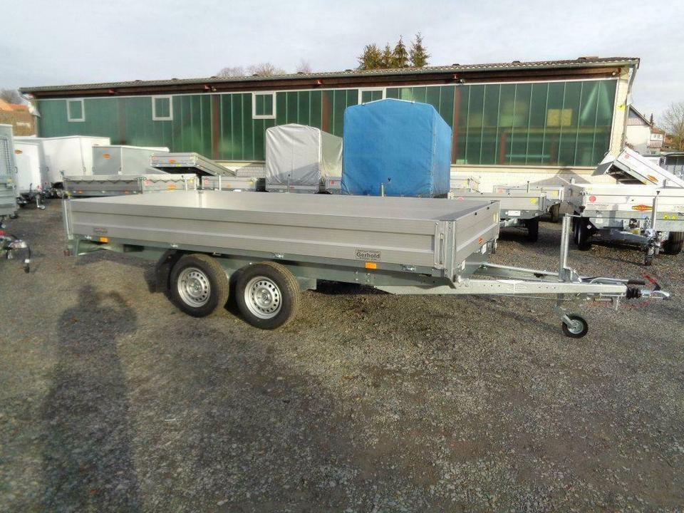 Böckmann HL-AL 4121/27 ECO PKW-Anhänger, 2,7to. Hochlader - 드롭사이드/ 플랫베드 트레일러 : 사진 2 Böckmann HL-AL 4121/27 ECO PKW-Anhänger, 2,7to. Hochlader - 드롭사이드/ 플랫베드 트레일러 : 사진 2