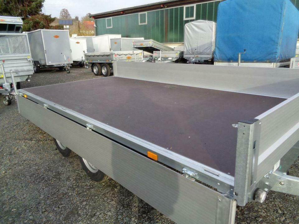 Böckmann HL-AL 4121/27 ECO PKW-Anhänger, 2,7to. Hochlader - 드롭사이드/ 플랫베드 트레일러 : 사진 4 Böckmann HL-AL 4121/27 ECO PKW-Anhänger, 2,7to. Hochlader - 드롭사이드/ 플랫베드 트레일러 : 사진 4