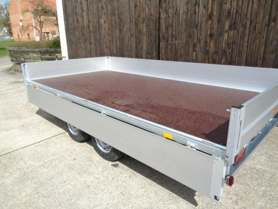 Böckmann HL-AL 4121/35 ECO PKW-Anhänger, 3,5 to.Hochlader, neu, - 드롭사이드/ 플랫베드 트레일러 : 사진 5 Böckmann HL-AL 4121/35 ECO PKW-Anhänger, 3,5 to.Hochlader, neu, - 드롭사이드/ 플랫베드 트레일러 : 사진 5