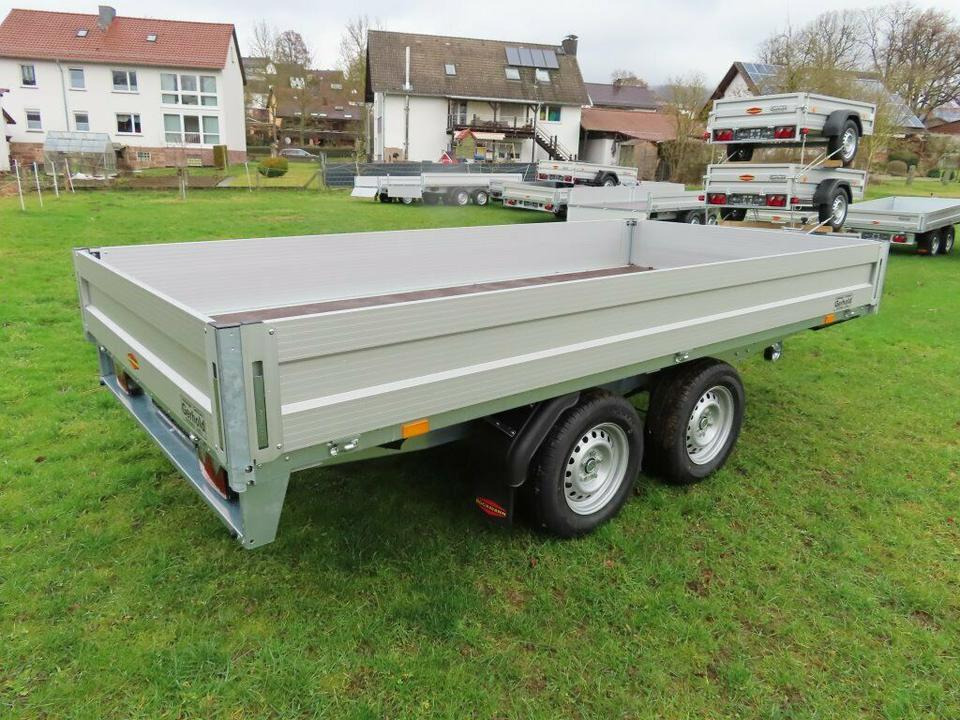 Böckmann PKW-Anhänger, 2,7 to. HL-AL 3718/27 Hochlader - 드롭사이드/ 플랫베드 트레일러 : 사진 2 Böckmann PKW-Anhänger, 2,7 to. HL-AL 3718/27 Hochlader - 드롭사이드/ 플랫베드 트레일러 : 사진 2