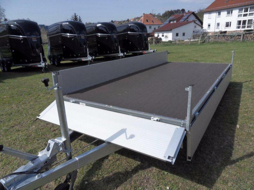 Böckmann PKW-Anhänger HL-AL 4118/27 F, Hochlader - 드롭사이드/ 플랫베드 트레일러 : 사진 5 Böckmann PKW-Anhänger HL-AL 4118/27 F, Hochlader - 드롭사이드/ 플랫베드 트레일러 : 사진 5