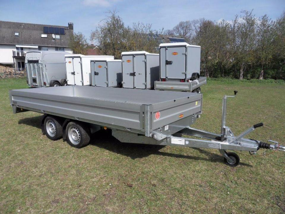 Böckmann PKW-Anhänger HL-AL 4118/27 F, Hochlader - 드롭사이드/ 플랫베드 트레일러 : 사진 2 Böckmann PKW-Anhänger HL-AL 4118/27 F, Hochlader - 드롭사이드/ 플랫베드 트레일러 : 사진 2