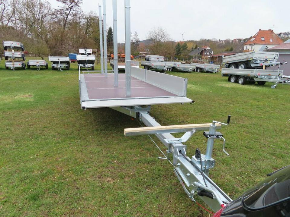 Langmaterialanhänger Unsinn LM 3554-14-2040 Deichsel ausziehbar - 드롭사이드/ 플랫베드 트레일러 : 사진 3 Langmaterialanhänger Unsinn LM 3554-14-2040 Deichsel ausziehbar - 드롭사이드/ 플랫베드 트레일러 : 사진 3