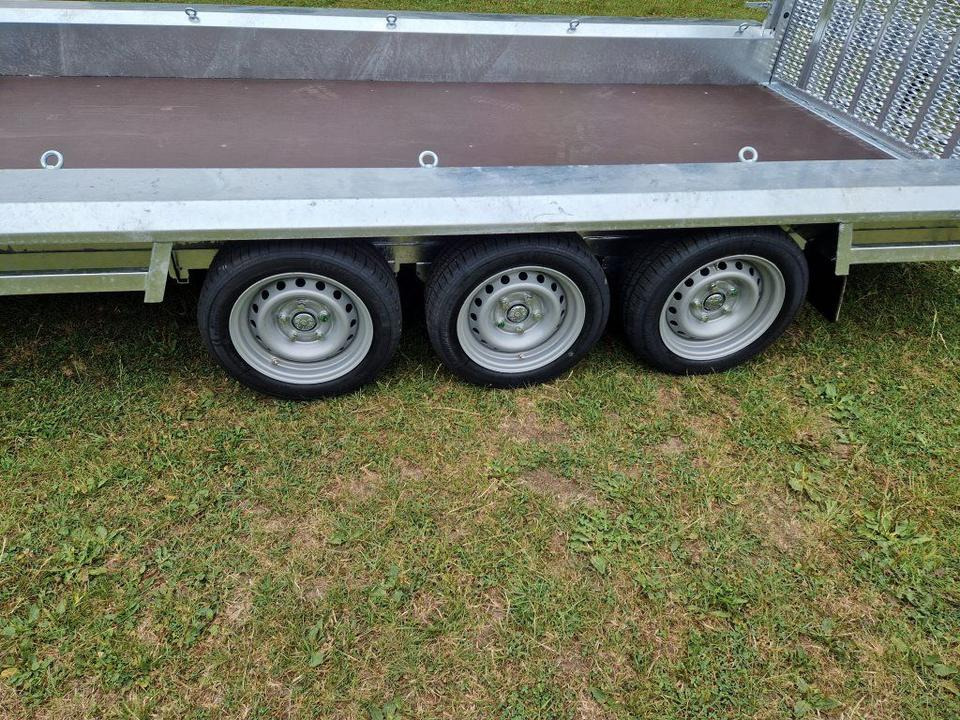 Maschinentransporter 3,5t, PKW-Anhänger 4,8 x 1,8m Mieten Leihen - 플랜트 트레일러 : 사진 4 Maschinentransporter 3,5t, PKW-Anhänger 4,8 x 1,8m Mieten Leihen - 플랜트 트레일러 : 사진 4