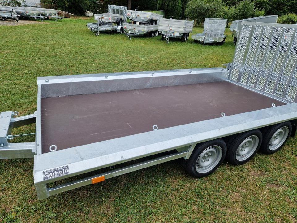 Maschinentransporter 3,5t, PKW-Anhänger 4,8 x 1,8m Mieten Leihen - 플랜트 트레일러 : 사진 3 Maschinentransporter 3,5t, PKW-Anhänger 4,8 x 1,8m Mieten Leihen - 플랜트 트레일러 : 사진 3