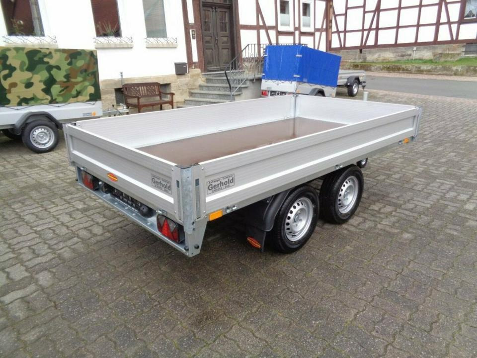 PKW-Anhänger, 2,0 to. Böckmann HL-AL 3016/20 - 드롭사이드/ 플랫베드 트레일러 : 사진 2 PKW-Anhänger, 2,0 to. Böckmann HL-AL 3016/20 - 드롭사이드/ 플랫베드 트레일러 : 사진 2