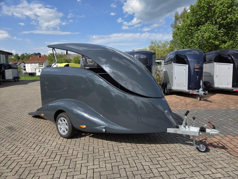 PKW Anhänger geschlossen Motorrad Mieten Leihen 1000kg 100km/h - 오토바이 트레일러 : 사진 5 PKW Anhänger geschlossen Motorrad Mieten Leihen 1000kg 100km/h - 오토바이 트레일러 : 사진 5