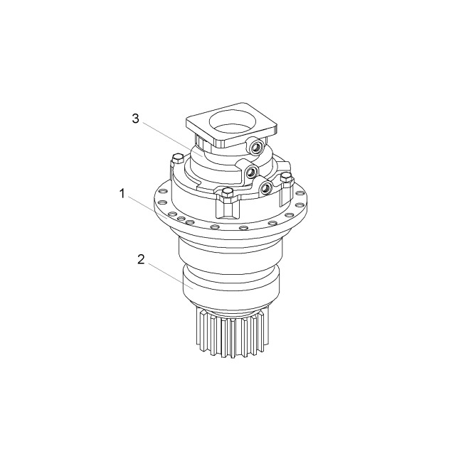 Sennebogen ZF DR250 053017 and ZF DR350 250184 slewing gear - 스윙 모터 폐기물/ 산업 처리기 용 : 사진 1 Sennebogen ZF DR250 053017 and ZF DR350 250184 slewing gear - 스윙 모터 폐기물/ 산업 처리기 용 : 사진 1