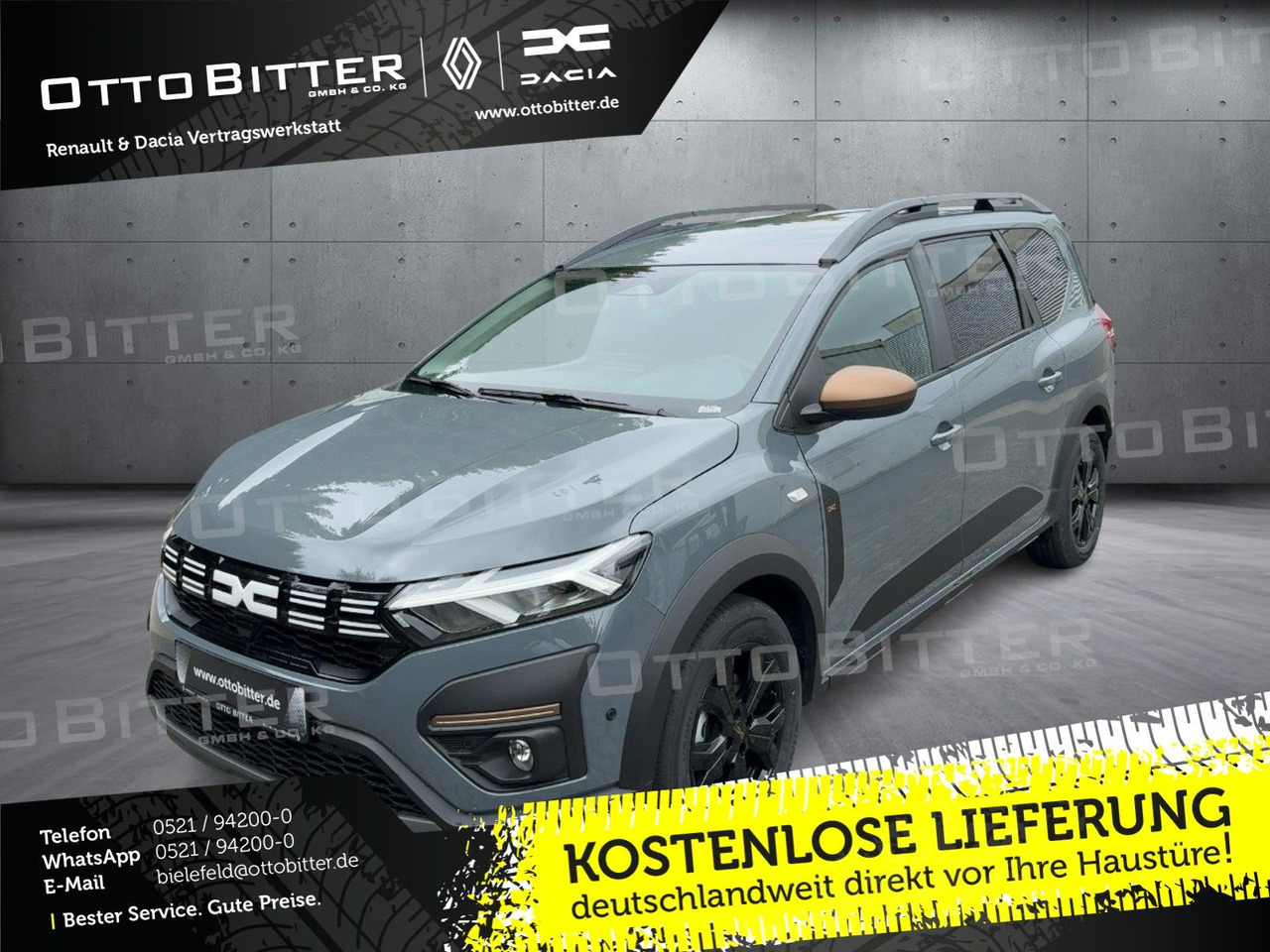 Dacia Jogger Extreme+ ECO-G 100 7-Sitzer FLÜSSIGGAS - 차량 : 사진 1 Dacia Jogger Extreme+ ECO-G 100 7-Sitzer FLÜSSIGGAS - 차량 : 사진 1