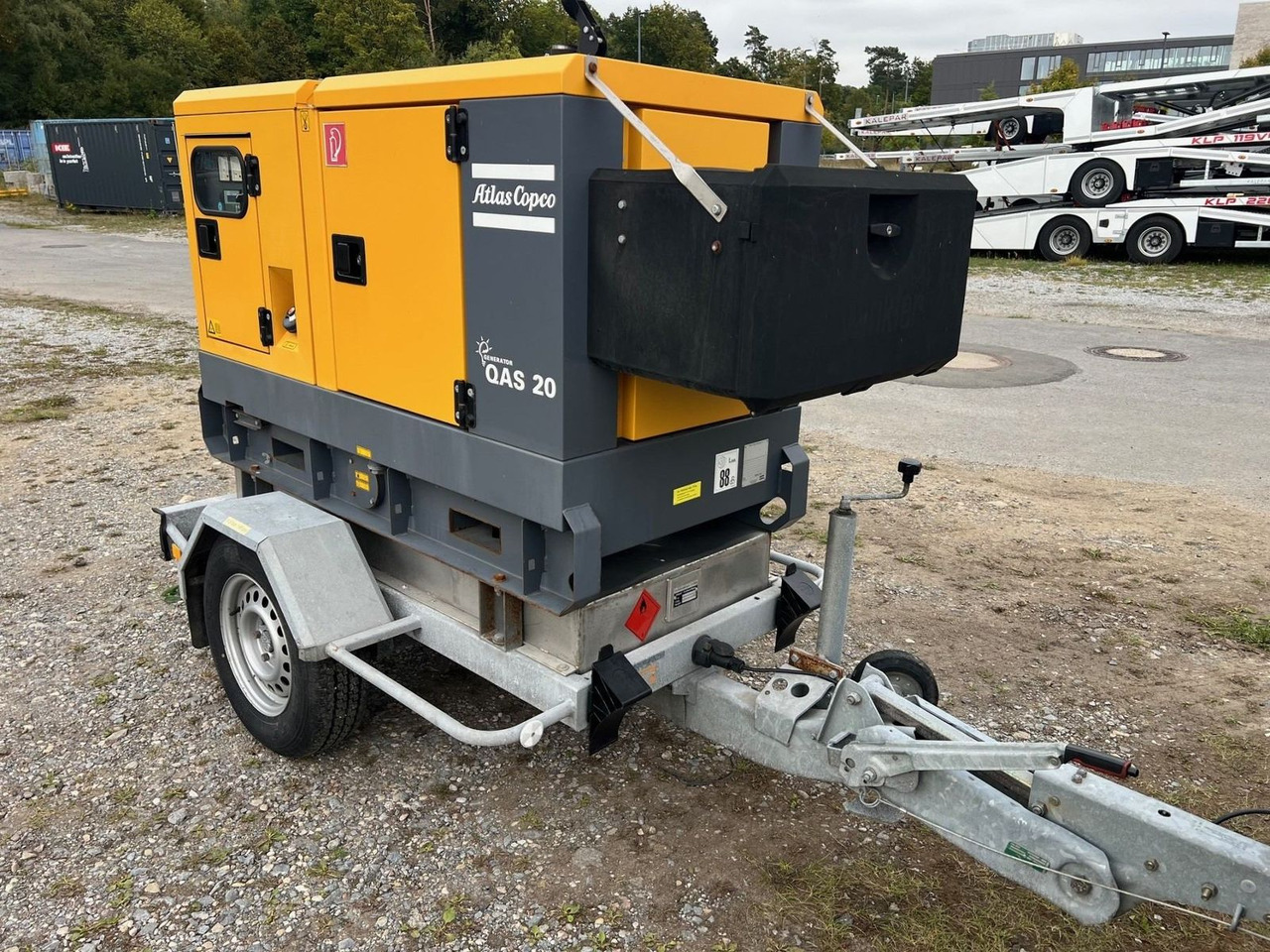 IBERICA Atlas Copco Stromerzeuger QAS20 (20kVA/1 - 자동차 트레일러 : 사진 4 IBERICA Atlas Copco Stromerzeuger QAS20 (20kVA/1 - 자동차 트레일러 : 사진 4
