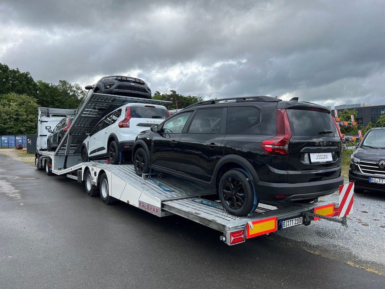 KALEPAR KLP228V4 4er-Autotransporter 2xAchse VDI - 자동 운반 장치 세미 트레일러 : 사진 3 KALEPAR KLP228V4 4er-Autotransporter 2xAchse VDI - 자동 운반 장치 세미 트레일러 : 사진 3