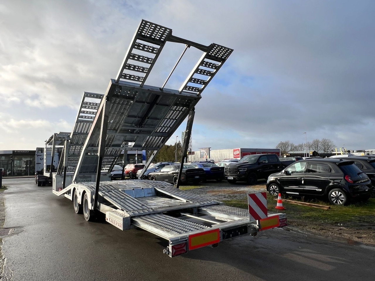 KALEPAR KLP228V6 6er-Autotransporter VDI2700 - 자동 운반 장치 세미 트레일러 : 사진 4 KALEPAR KLP228V6 6er-Autotransporter VDI2700 - 자동 운반 장치 세미 트레일러 : 사진 4