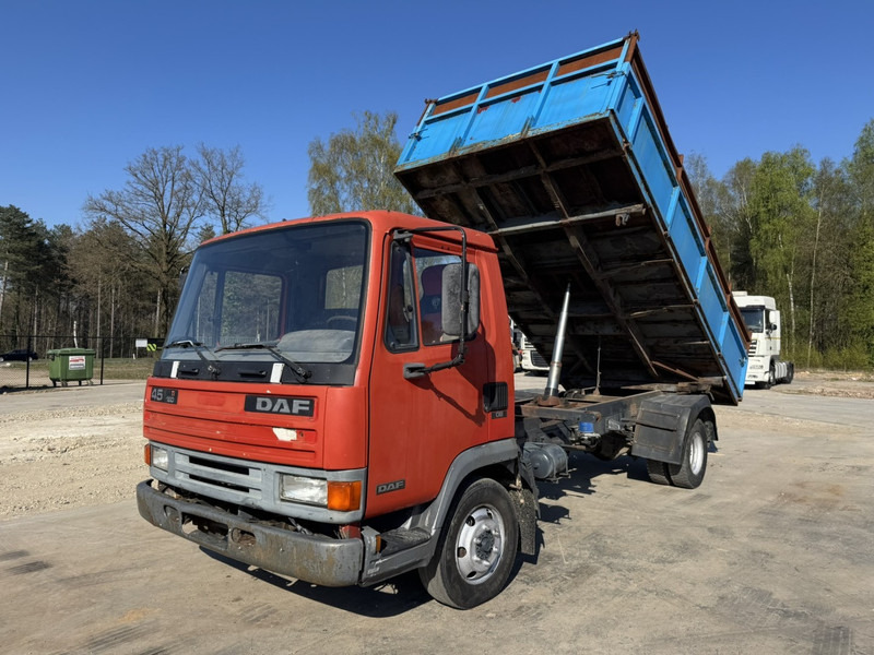 DAF 45 ATI 160 (FULL STEEL SUSPENSION / MANUAL PUMP / EURO 2) - 덤프트럭 : 사진 1 DAF 45 ATI 160 (FULL STEEL SUSPENSION / MANUAL PUMP / EURO 2) - 덤프트럭 : 사진 1