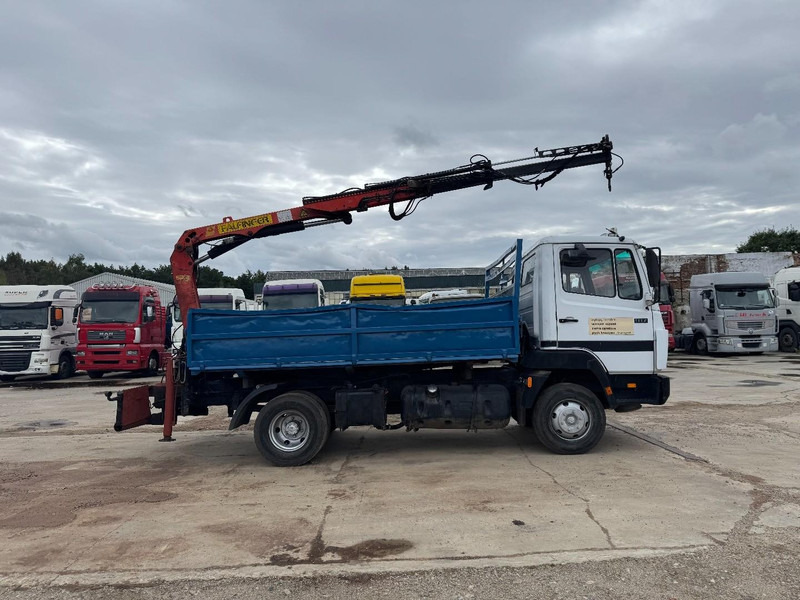 Mercedes-Benz SK 917 (STEEL SUSPENSION / PARLFINGER CRANE / AUXILIARY / 6 CYLINDER WITH MANUAL PUMP) - 덤프트럭, 크레인 트럭 : 사진 4 Mercedes-Benz SK 917 (STEEL SUSPENSION / PARLFINGER CRANE / AUXILIARY / 6 CYLINDER WITH MANUAL PUMP) - 덤프트럭, 크레인 트럭 : 사진 4