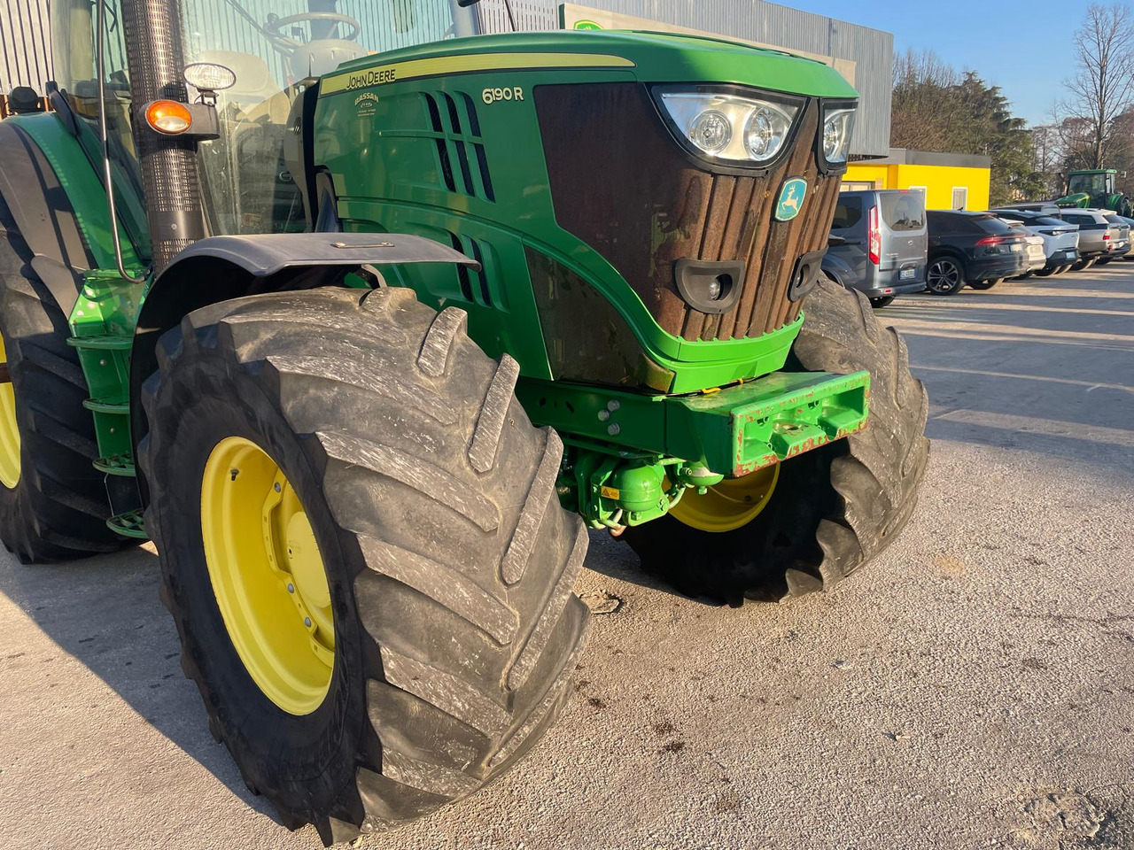 JOHN DEERE 6190 R - 장궤형 트랙터 : 사진 3 JOHN DEERE 6190 R - 장궤형 트랙터 : 사진 3