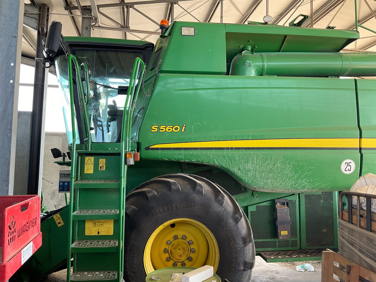 JOHN DEERE MIETITREBBIA S 560 - 목초수확기 : 사진 3 JOHN DEERE MIETITREBBIA S 560 - 목초수확기 : 사진 3