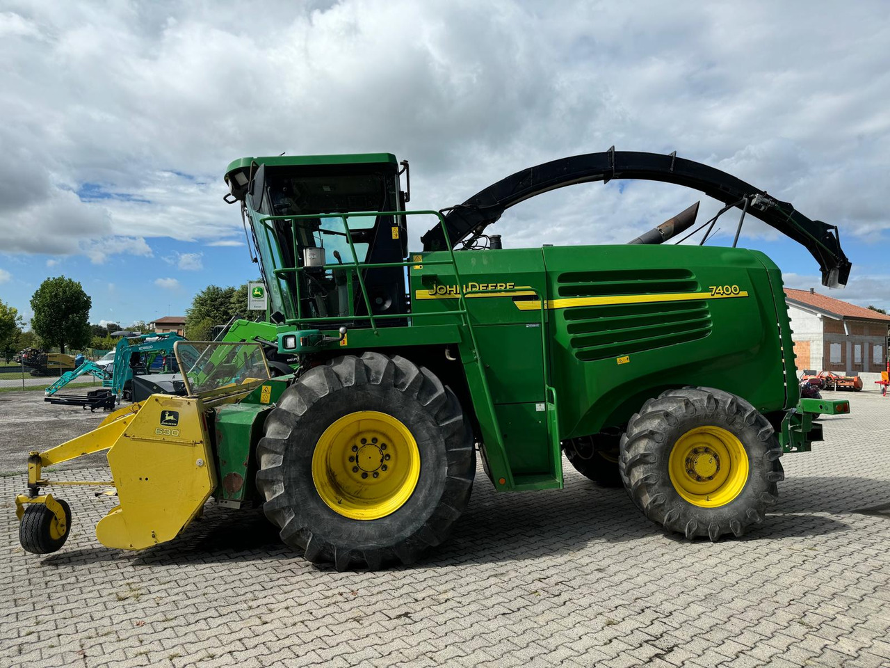 JOHN DEERE TRINCIA 7400 - 견인식 목초수확기 : 사진 4 JOHN DEERE TRINCIA 7400 - 견인식 목초수확기 : 사진 4