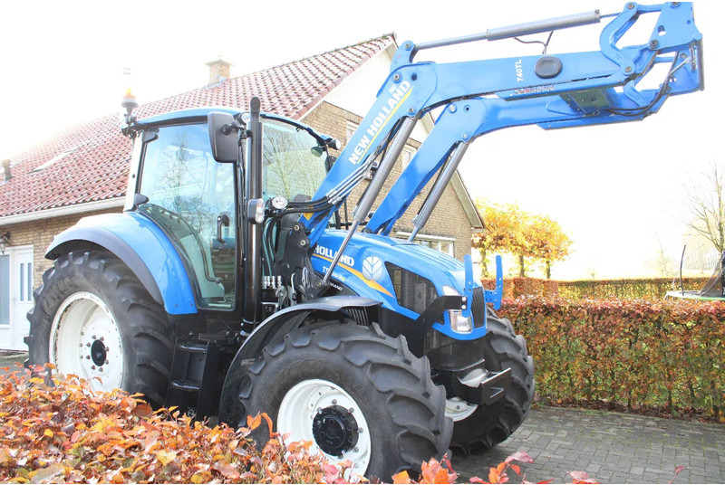 New Holland T5.105 Met voorlader - 장궤형 트랙터 : 사진 1 New Holland T5.105 Met voorlader - 장궤형 트랙터 : 사진 1