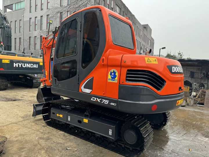 Certified Used Doosan DX75 Mini Excavator | Low Hours, Full Service History | Global Shipping Available - 미니 굴삭기 : 사진 5 Certified Used Doosan DX75 Mini Excavator | Low Hours, Full Service History | Global Shipping Available - 미니 굴삭기 : 사진 5