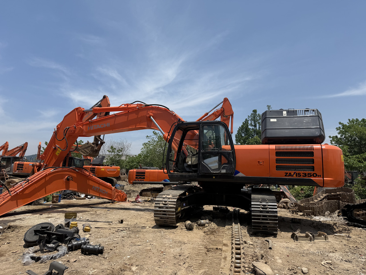 HITACHI Used 350-5g Excavator - 휠 굴삭기 : 사진 2 HITACHI Used 350-5g Excavator - 휠 굴삭기 : 사진 2