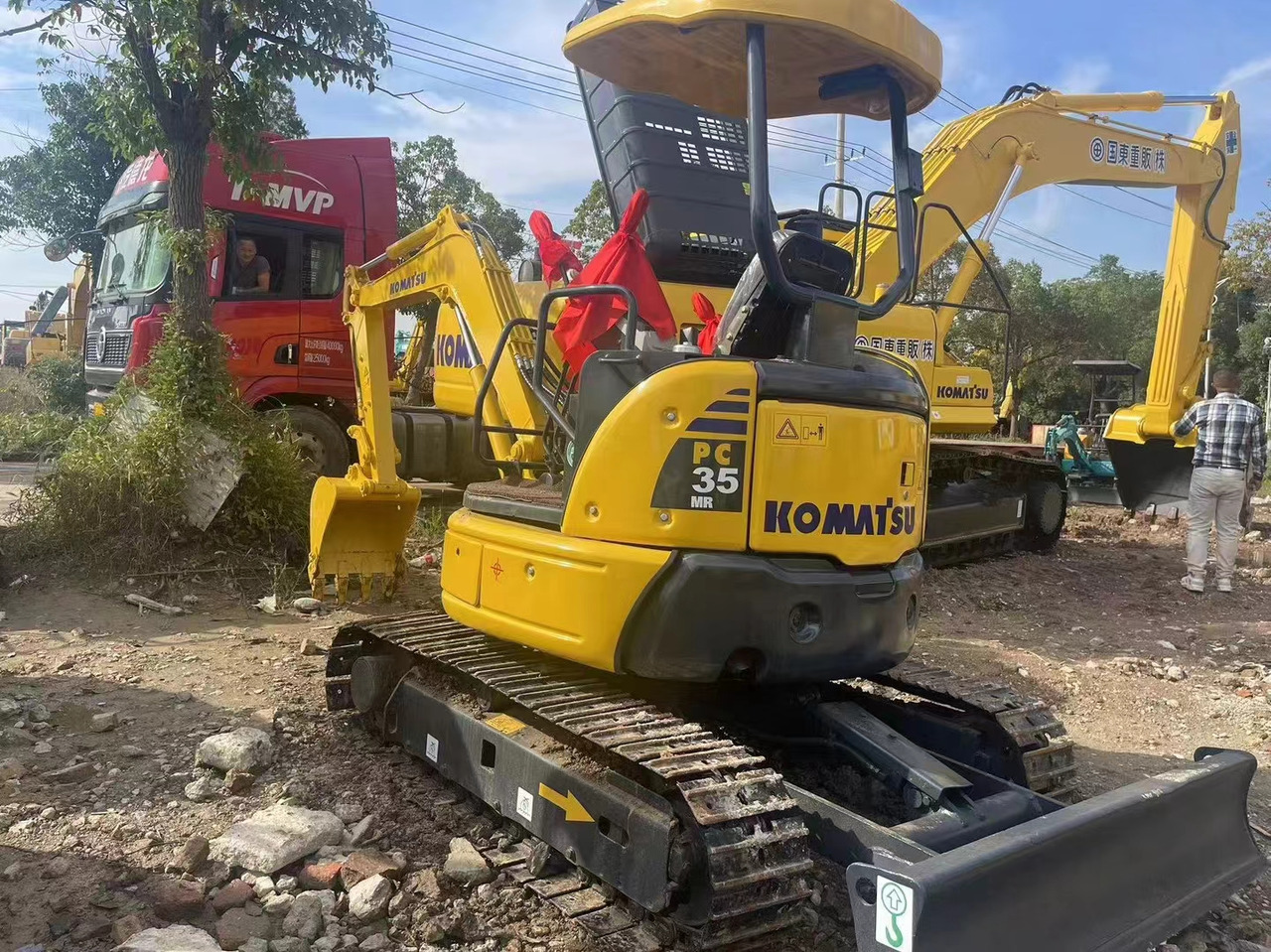 KOMATSU PC35 - 미니 굴삭기 : 사진 5 KOMATSU PC35 - 미니 굴삭기 : 사진 5