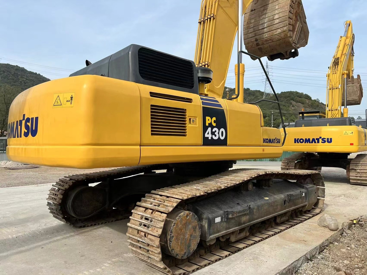 Komatsu pc430 - 크롤러 굴삭기 : 사진 1 Komatsu pc430 - 크롤러 굴삭기 : 사진 1
