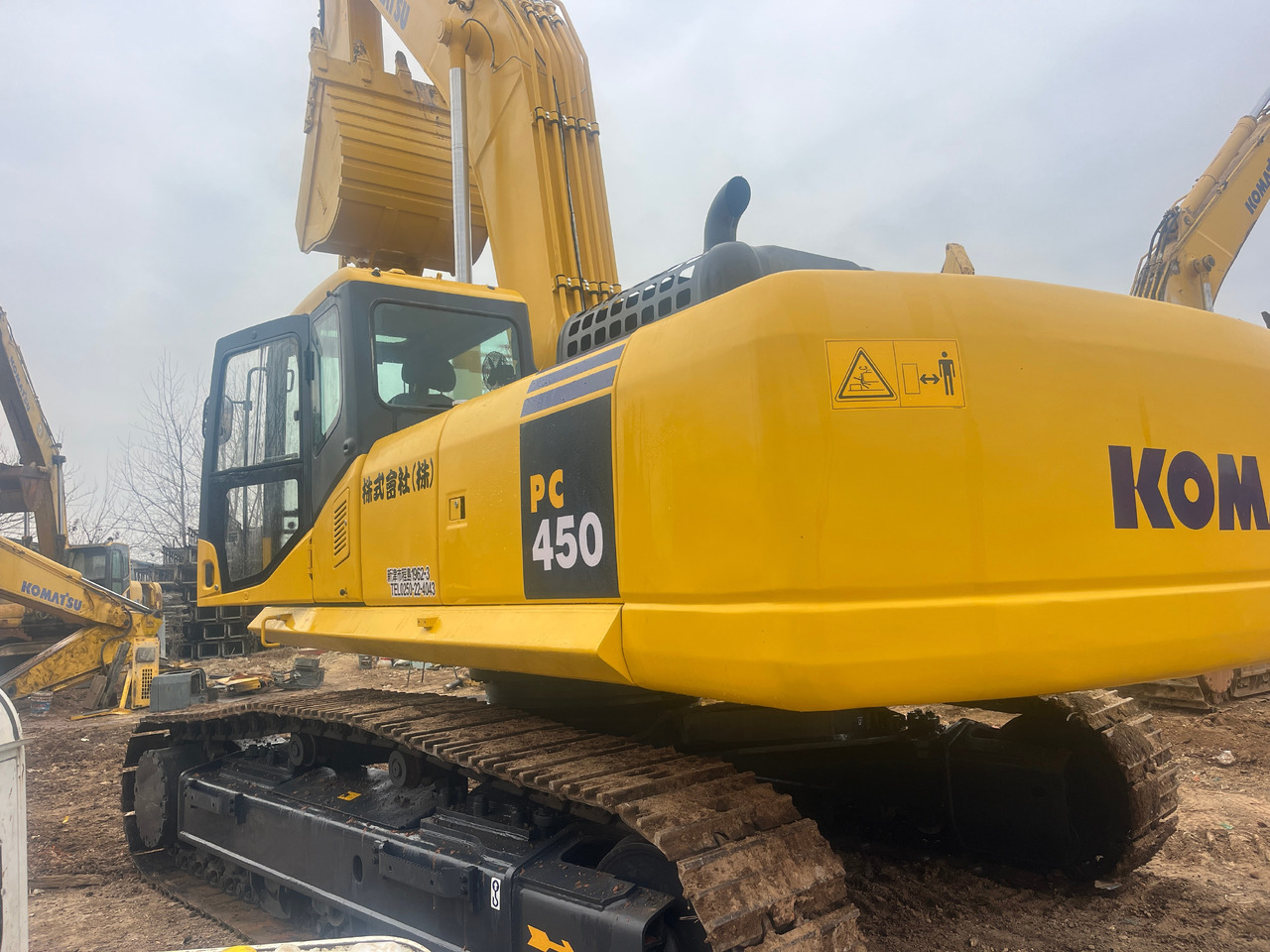 Komatsu pc450 - 크롤러 굴삭기 : 사진 4 Komatsu pc450 - 크롤러 굴삭기 : 사진 4