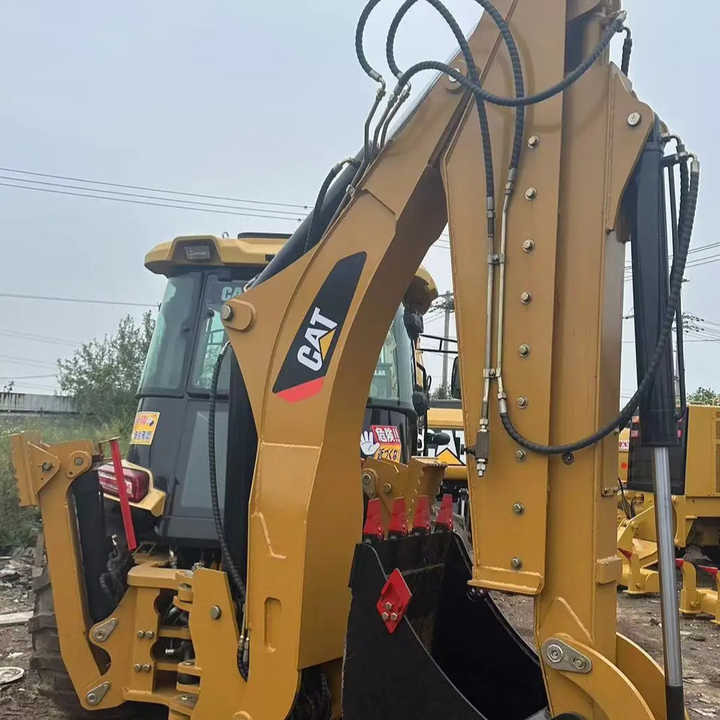굴착기 Used Caterpillar CAT 450F Retro Excavator CAT420F Cheap Price for Sale : 사진 6