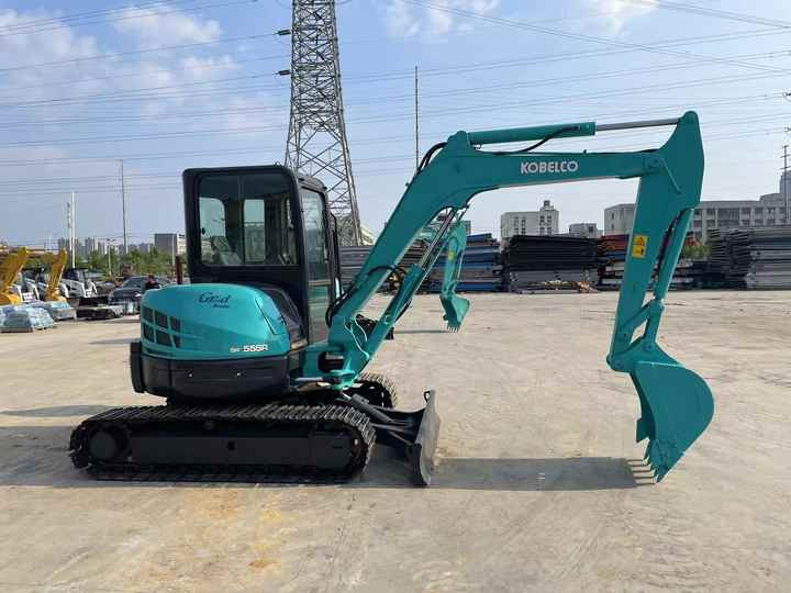 굴착기 Used Mini Kobelco Sk55 5tons Excavator for Sale  Used Construction Machinery Export [ Copy ] : 사진 6