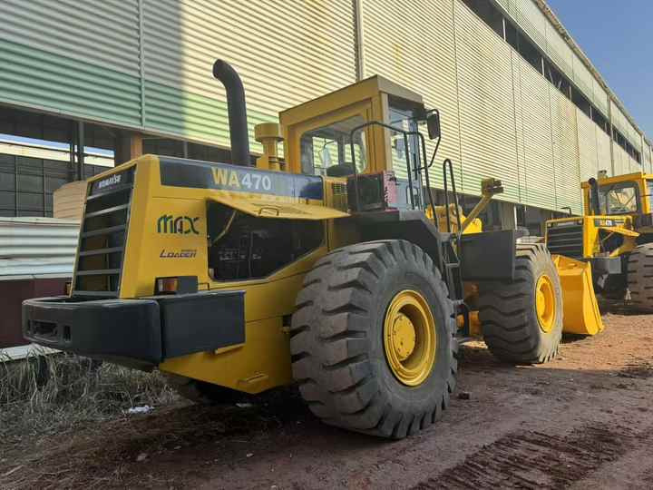 Used komatsu WA470-3 Model Wheel Loader Second Hand Machine Popular Brand Japan komatsu Hydraulic Machinery - 휠 로더 : 사진 2 Used komatsu WA470-3 Model Wheel Loader Second Hand Machine Popular Brand Japan komatsu Hydraulic Machinery - 휠 로더 : 사진 2