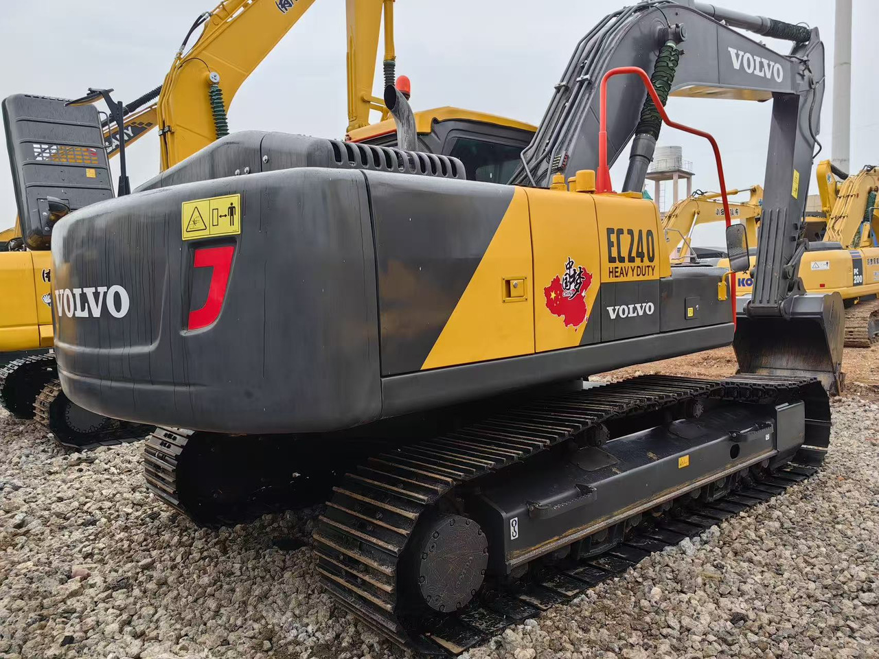 Volvo ec240 - 크롤러 굴삭기 : 사진 4 Volvo ec240 - 크롤러 굴삭기 : 사진 4
