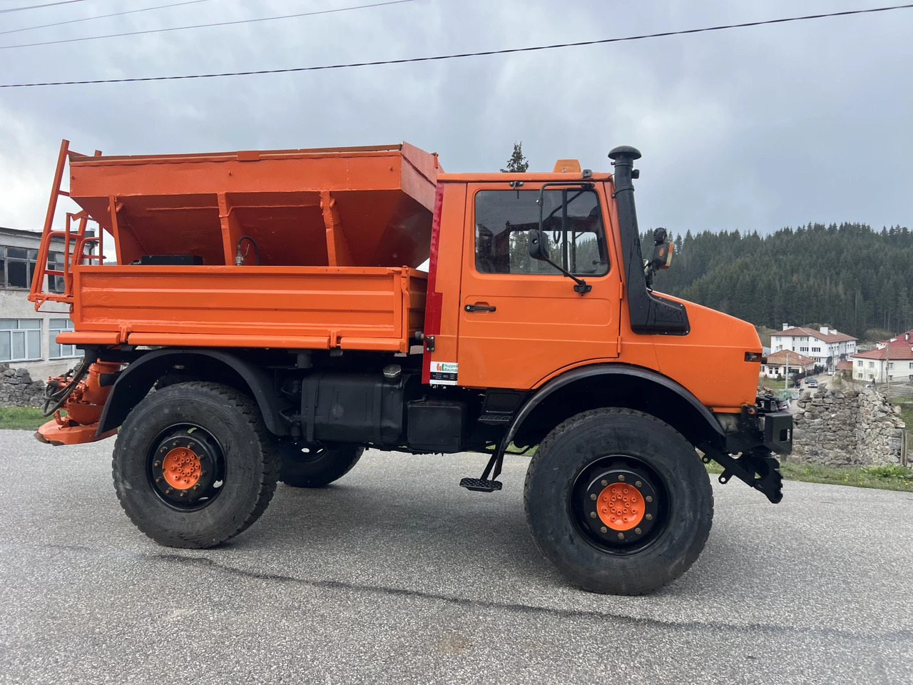 Mercedes-Benz UNIMOG U1500, 4х4, Самосвал - 제설차량 : 사진 5 Mercedes-Benz UNIMOG U1500, 4х4, Самосвал - 제설차량 : 사진 5