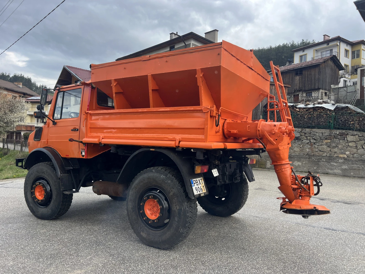 리스  Mercedes-Benz UNIMOG U1500, 4х4, Самосвал Mercedes-Benz UNIMOG U1500, 4х4, Самосвал : 사진 9