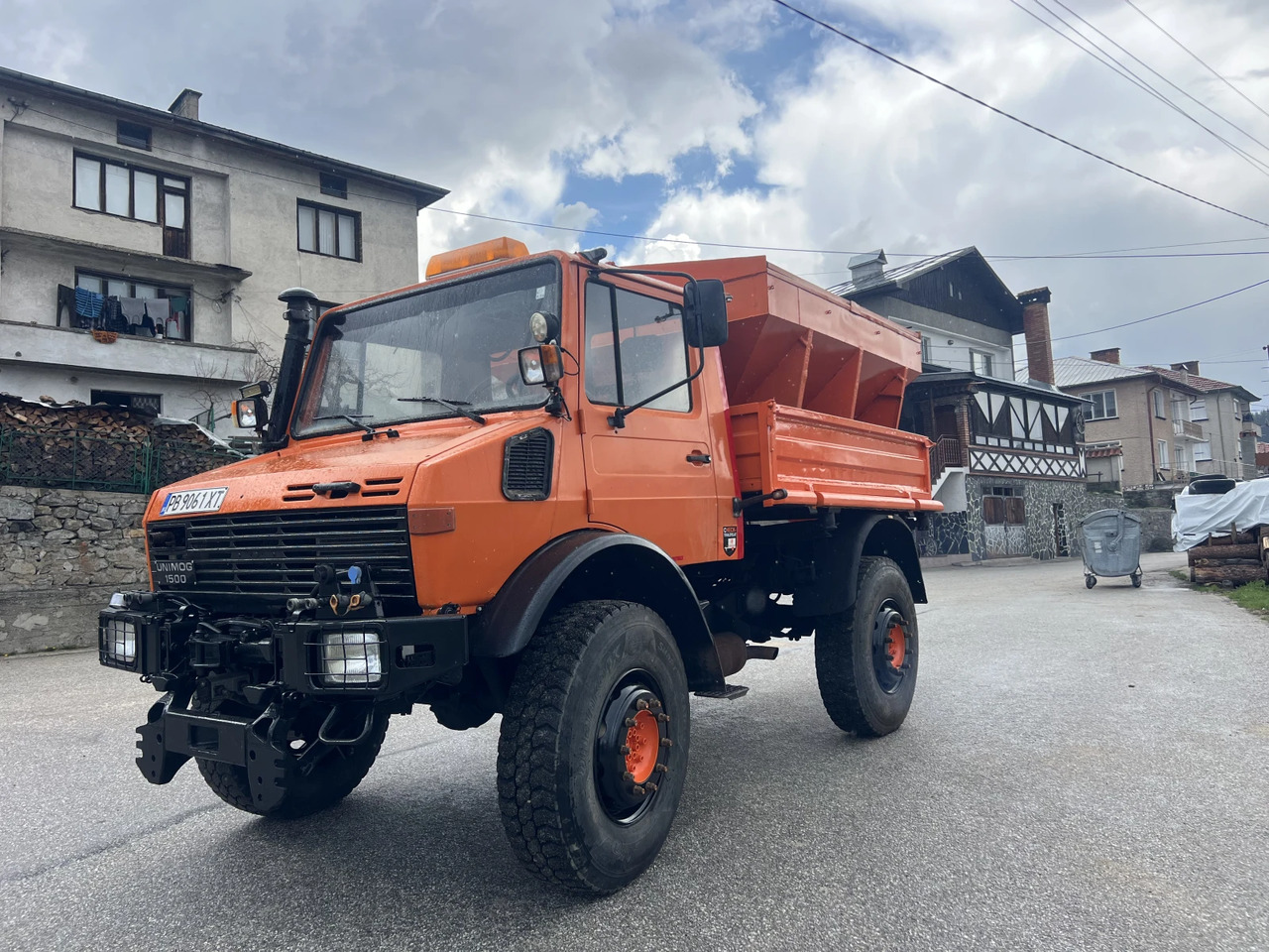 Mercedes-Benz UNIMOG U1500, 4х4, Самосвал - 제설차량 : 사진 2 Mercedes-Benz UNIMOG U1500, 4х4, Самосвал - 제설차량 : 사진 2