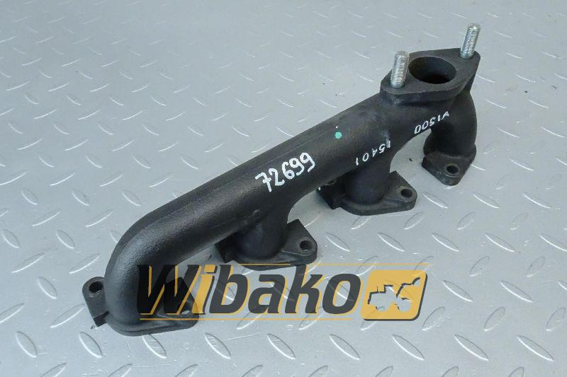 Exhaust manifold for engine Kubota V2403 15401-12310 - 배기 매니폴드 건설기계 용 : 사진 1 Exhaust manifold for engine Kubota V2403 15401-12310 - 배기 매니폴드 건설기계 용 : 사진 1