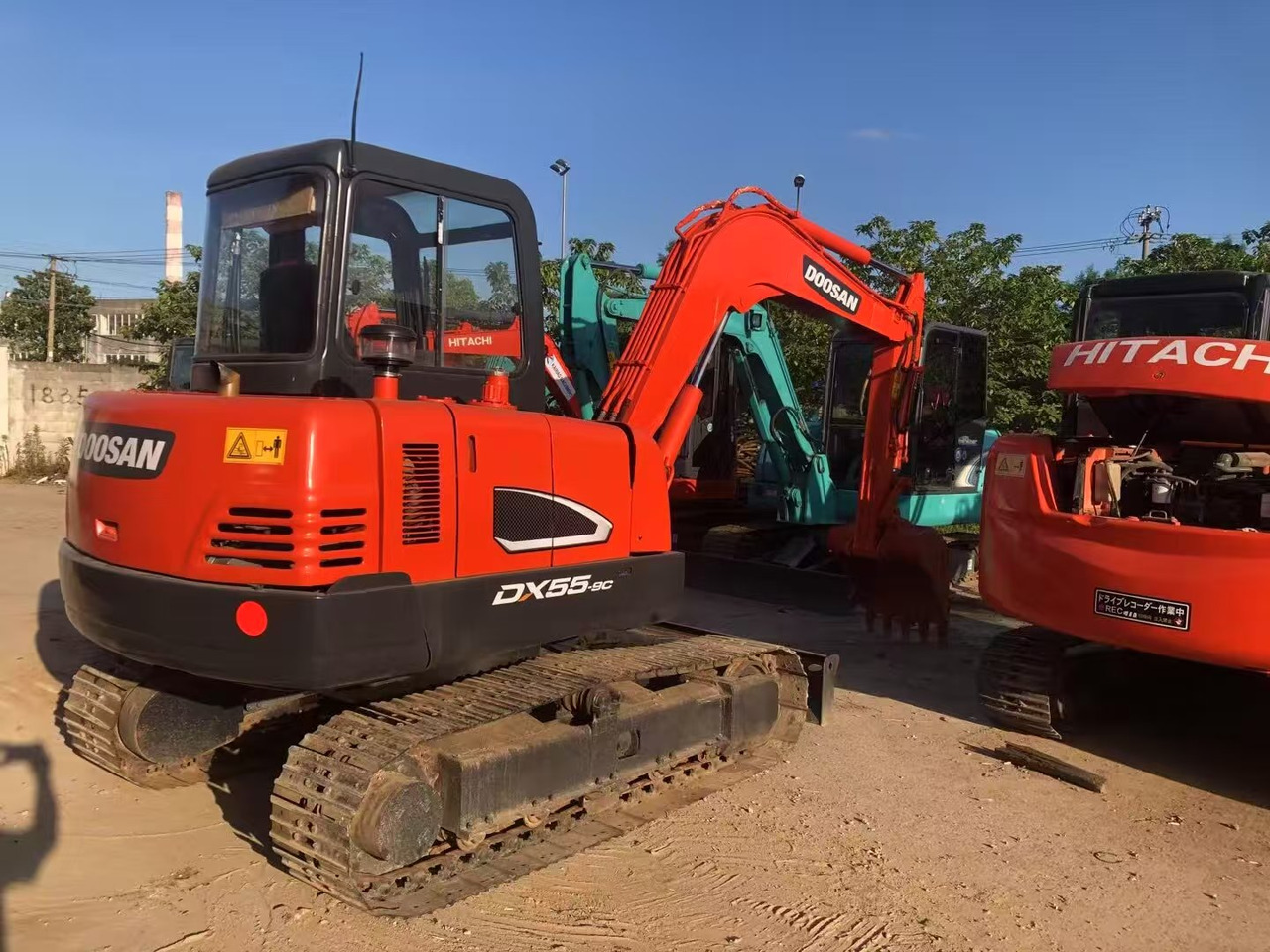 DOOSAN 55-9c - 미니 굴삭기 : 사진 5 DOOSAN 55-9c - 미니 굴삭기 : 사진 5