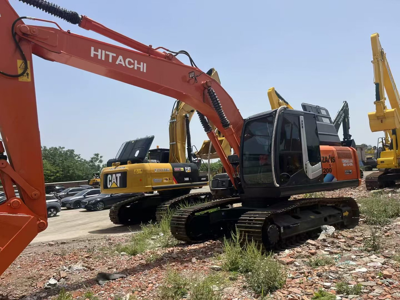 HITACHI ZX200 - 크롤러 굴삭기 : 사진 3 HITACHI ZX200 - 크롤러 굴삭기 : 사진 3
