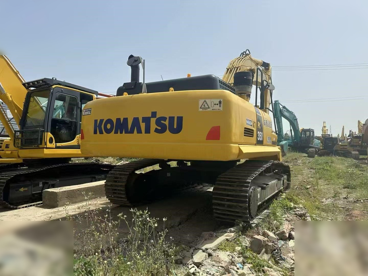 KOMATSU PC350 - 크롤러 굴삭기 : 사진 3 KOMATSU PC350 - 크롤러 굴삭기 : 사진 3