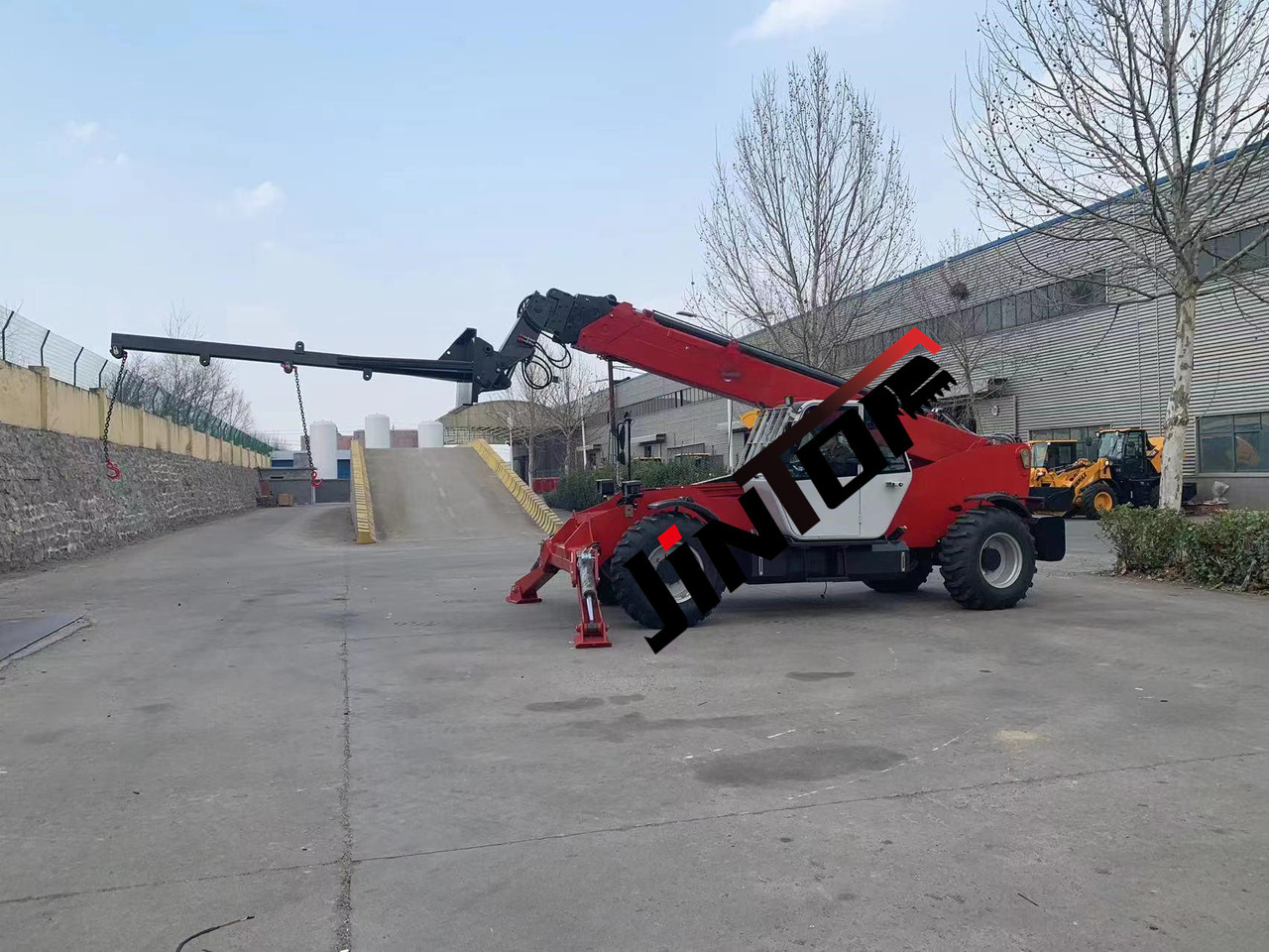 14Ton Telehandler with CUMMINS Engine - 텔레스코픽 핸들러 : 사진 4 14Ton Telehandler with CUMMINS Engine - 텔레스코픽 핸들러 : 사진 4