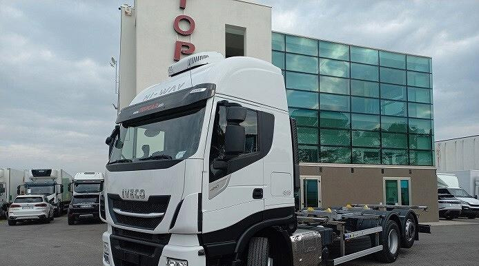 IVECO STRALIS AS260S48 A TELAIO FULL PNEUMATIC - 컨테이너 운반 장치/ 스와프 보디 트럭 : 사진 1 IVECO STRALIS AS260S48 A TELAIO FULL PNEUMATIC - 컨테이너 운반 장치/ 스와프 보디 트럭 : 사진 1