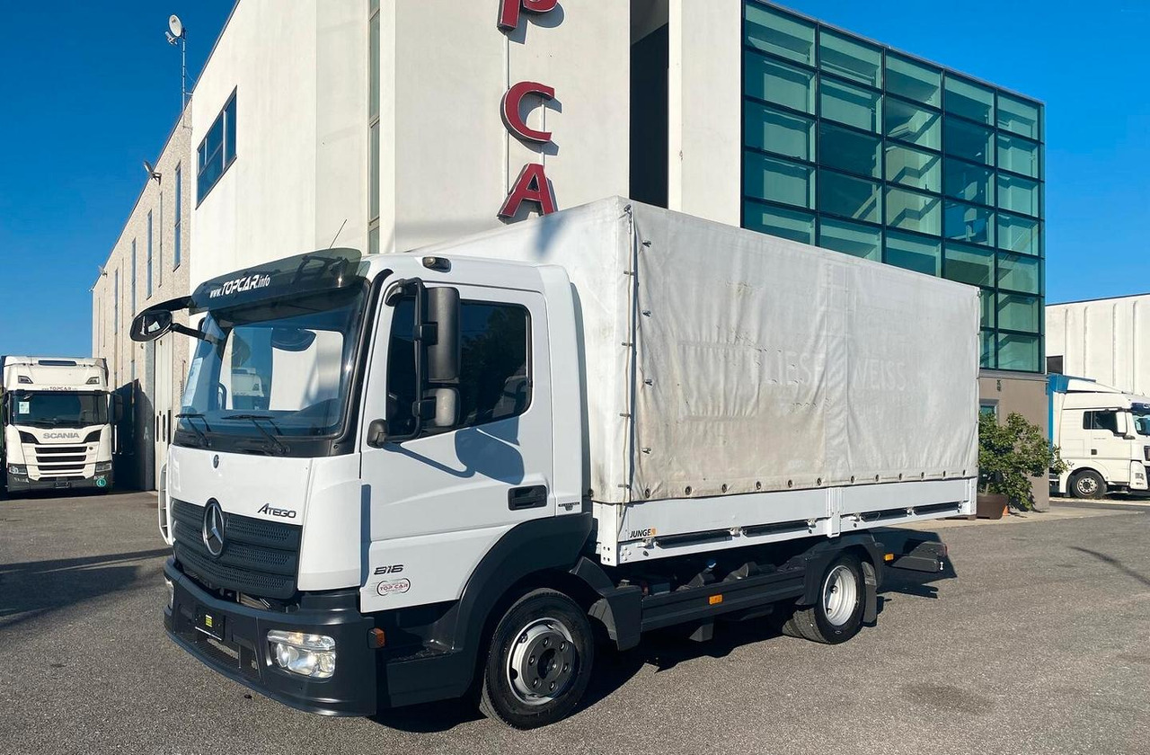 MERCEDES 816 ATEGO CASSONE CENTINATO - 커튼사이더 트럭 : 사진 2 MERCEDES 816 ATEGO CASSONE CENTINATO - 커튼사이더 트럭 : 사진 2
