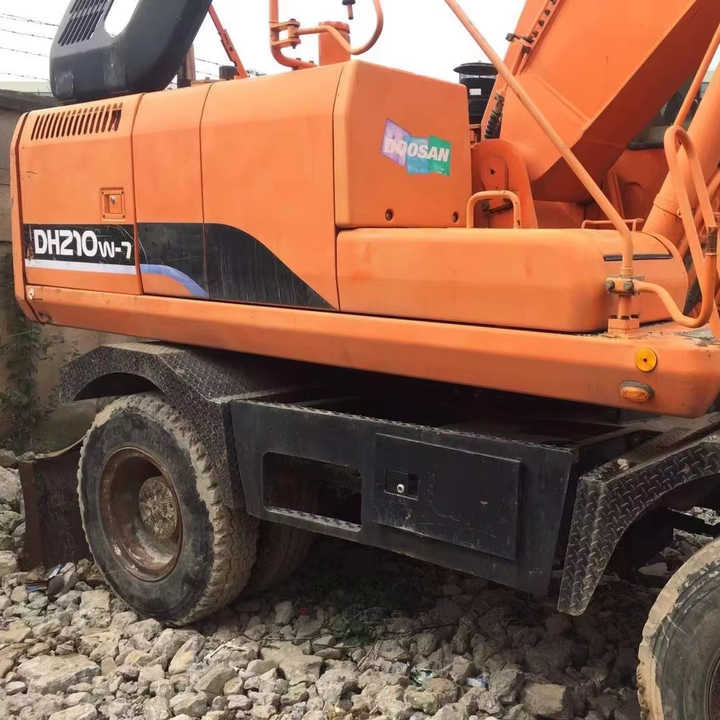 Used Digger Doosan Dh210w-7 Construction Machinery Construction Digger Used Doosan Dh210w-7 Cheap Excavator - 휠 굴삭기 : 사진 2 Used Digger Doosan Dh210w-7 Construction Machinery Construction Digger Used Doosan Dh210w-7 Cheap Excavator - 휠 굴삭기 : 사진 2