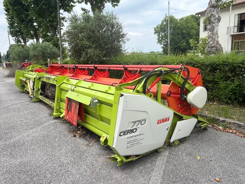 Claas CERIO 770 - 곡물 헤더 : 사진 2 Claas CERIO 770 - 곡물 헤더 : 사진 2